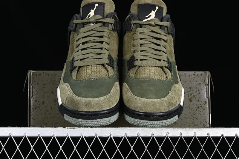 All categories Air Jordan Jordan series basketball shoes Air Jordan 4 GX foreign trade version Air Jordan 4 SE Craft "Medium Olive" AJ4 Joe 4 olive green FB9927-200